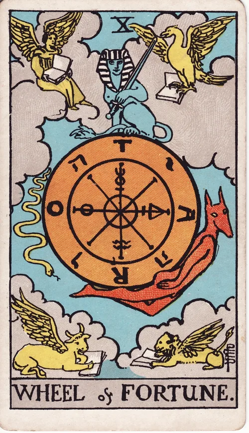 運命の輪（Wheel of Fortune）のカード