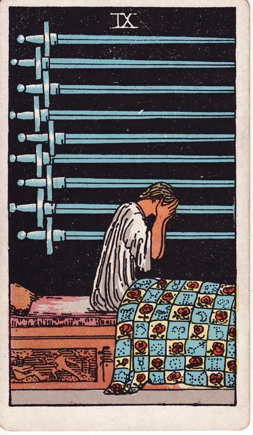 ソードの9（Nine of Swords）のカード