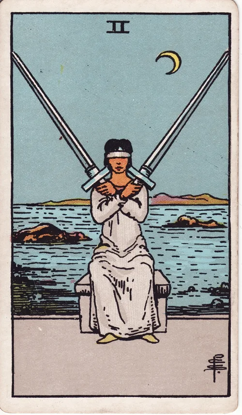 ソードの2（Two of Swords）のカード