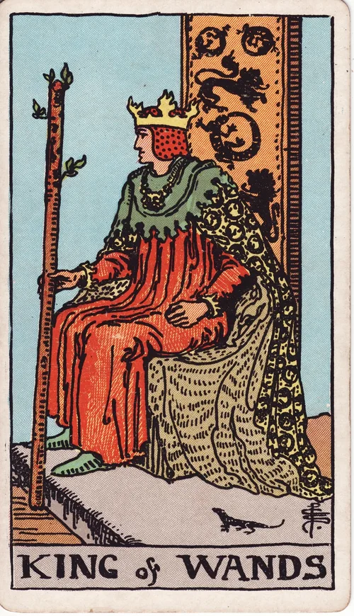 ワンドのキング（King of Wands）のカード