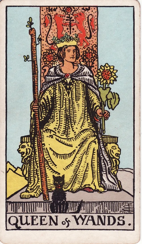 ワンドのクイーン（Queen of Wands）のカード